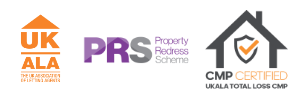 UK Association of Letting Agents logo, Property Redress Scheme logo, CMP Certified logo